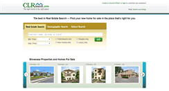 Desktop Screenshot of clrsearch.com
